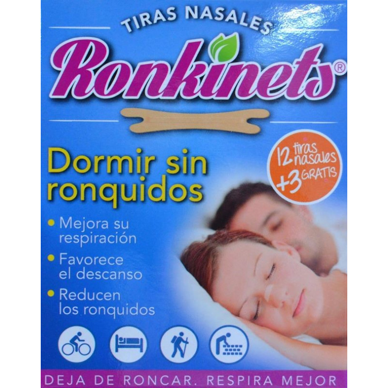 RONKINETS 12 TIRAS NASALES + 3 GRATIS - Farmacia Anna Riba
