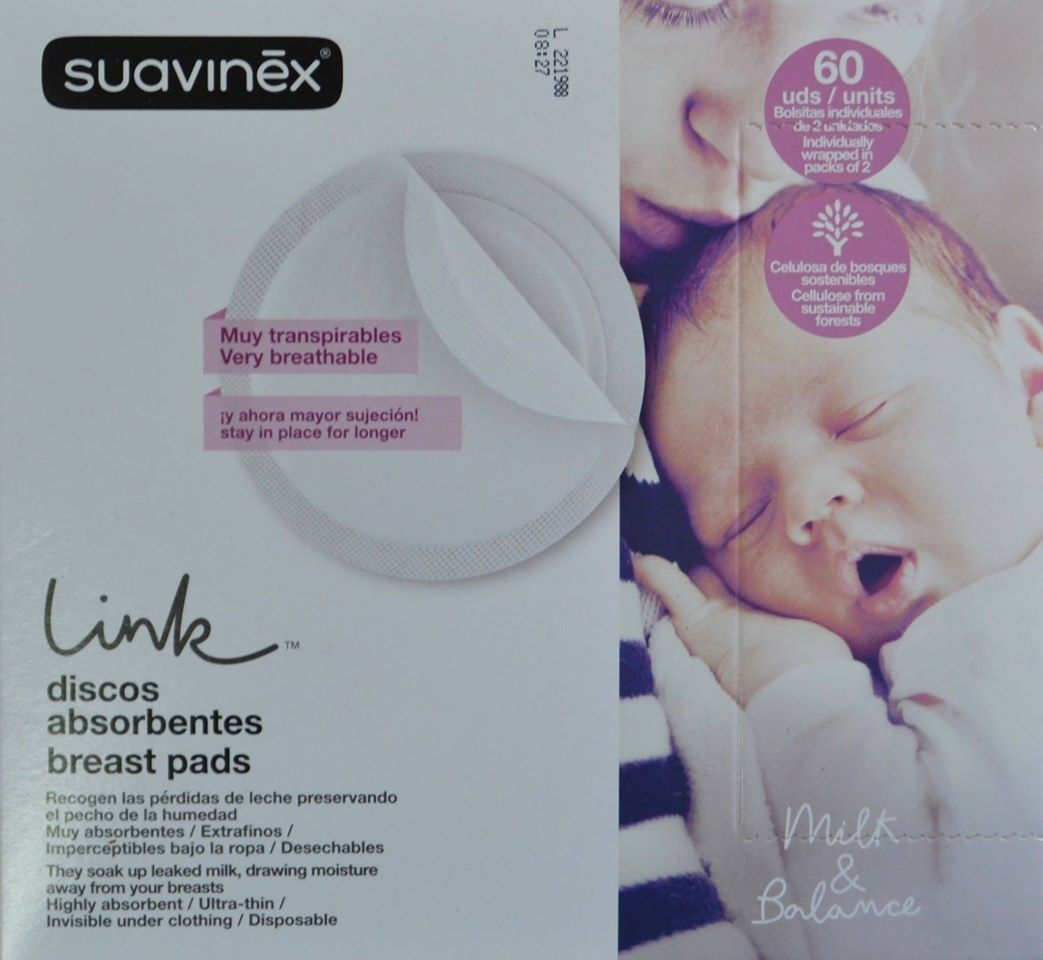 Suavinex Discos Absorbentes Lactancia, 60 Unidades