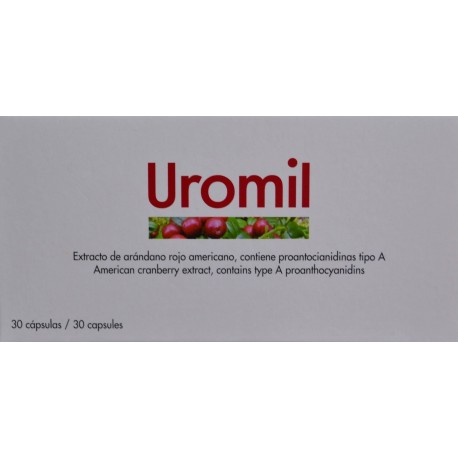 UROMIL 30 CÁPSULAS LABORATORIOS VIÑAS