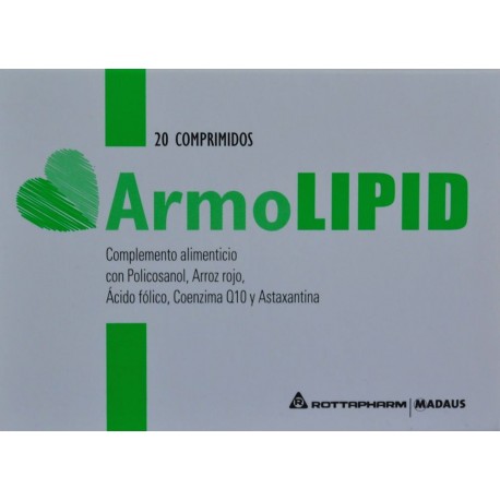 ARMOLIPID 20 COMPRIMIDOS ROTTAPHARM