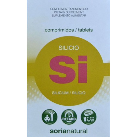 SILICIO 24 COMPRIMIDOS SORIA NATURAL 