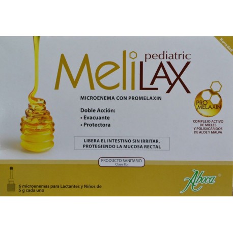 MELILAX PEDIATRIC 6 MICROENEMAS ABOCA