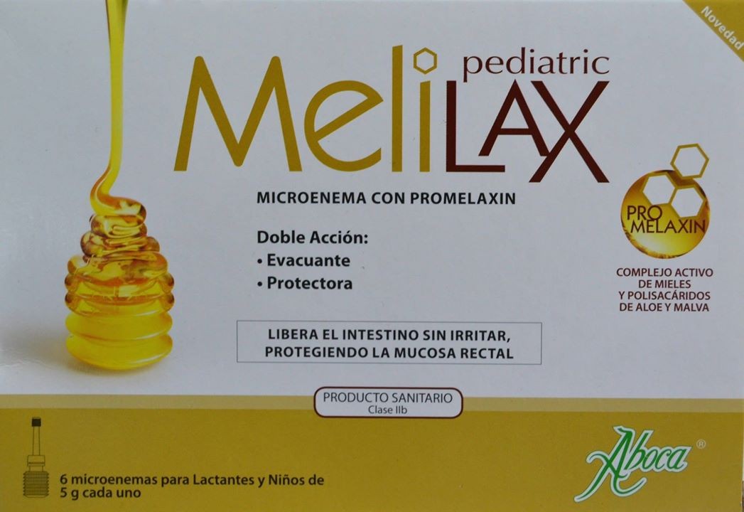 Melilax Pediatric 6 Microenemas con Promelaxin Lactantes y Niños