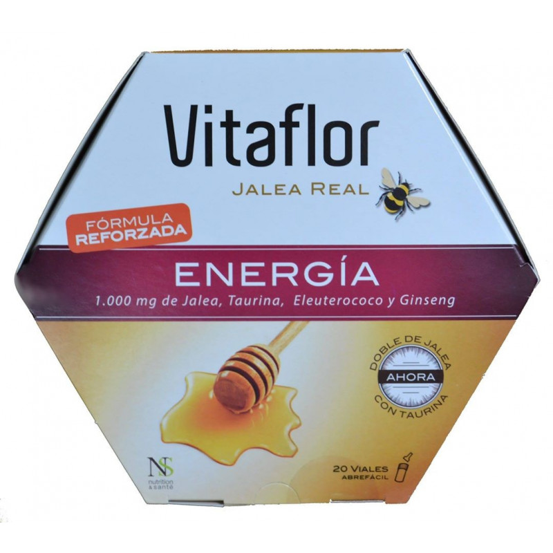 VITAFLOR ENERGÍA 20 VIALES NUTRITION & SANTÉ