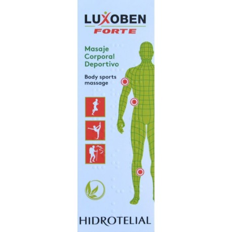 MASAJE CORPORAL DEPORTIVO LUXOBEN FORTE 200 ML HIDROTELIAL