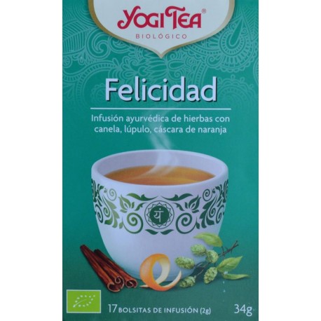 FELICIDAD 17 BOLSITAS YOGI TEA 
