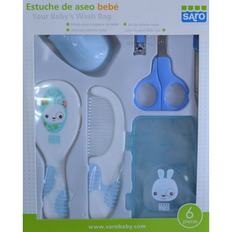 ESTUCHE DE ASEO DE BEBÉ SARO