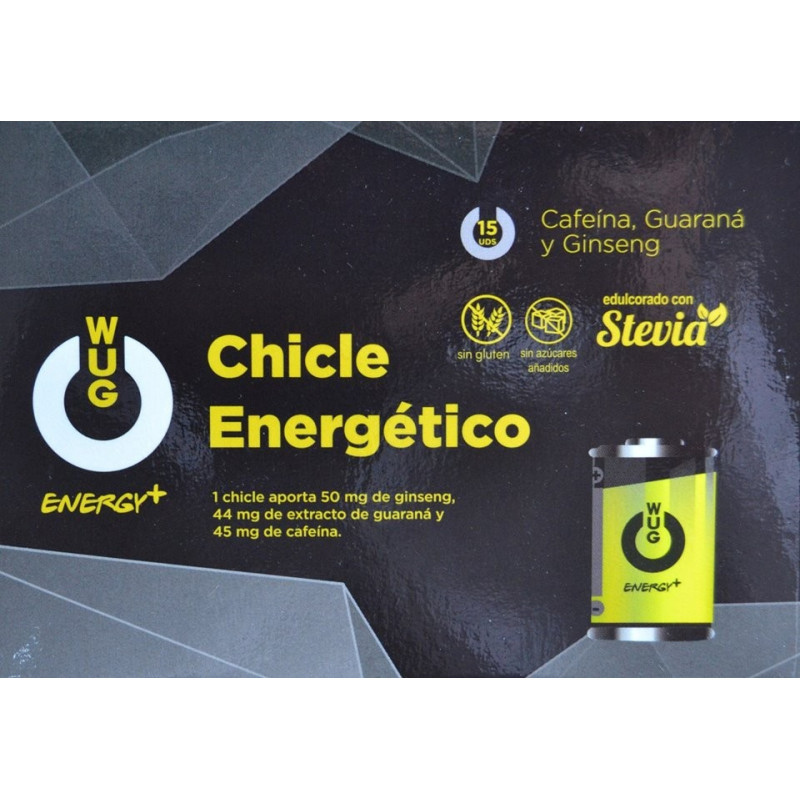 CHICLES ENERGÉTICOS WUG