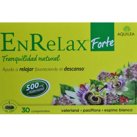 ENRELAX FORTE 30 COMPRIMIDOS AQUILEA