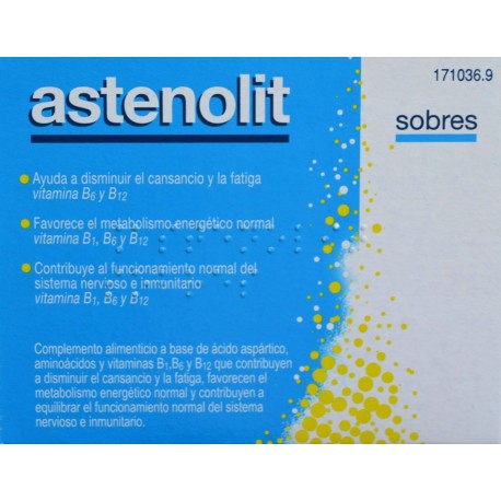 ASTENOLIT 12 SOBRES LABORATORIOS ERN
