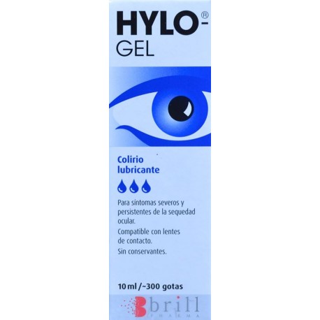 HYLO GEL COLIRIO LUBRICANTE 10 ML BRILL