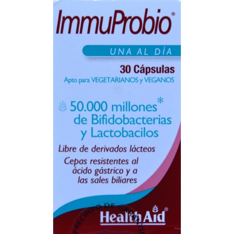 IMMUPROBIO 30 CÁPSULAS HEALTH AID