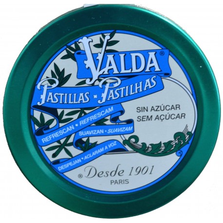 PASTILLAS SIN AZÚCAR VALDA OMEGA PHARMA