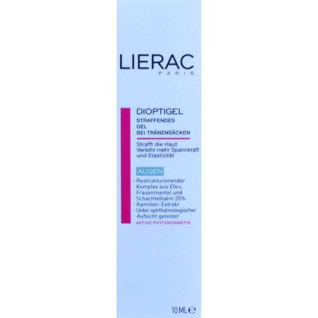 GEL REDUCTOR DE BOLSAS CONTORNO DE OJOS 10 ML LIERAC