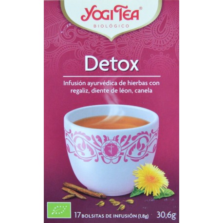 DETOX 17 BOLSITAS YOGI TEA