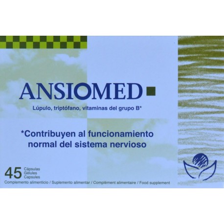 ANSIOMED 45 CÁPSULAS LABORATORIOS BIOSERUM