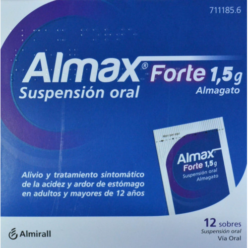 ALMAX FORTE 1,5 G 12 SOBRES ALMIRALL