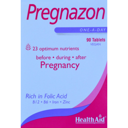 PREGNAZON 90 COMPRIMIDOS HEALTH AID