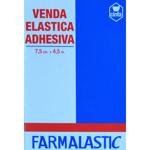 VENDA ELASTICA ADHESIVA 7,5 CM X 4,5 M FARMALASTIC LABORATORIOS CINFA