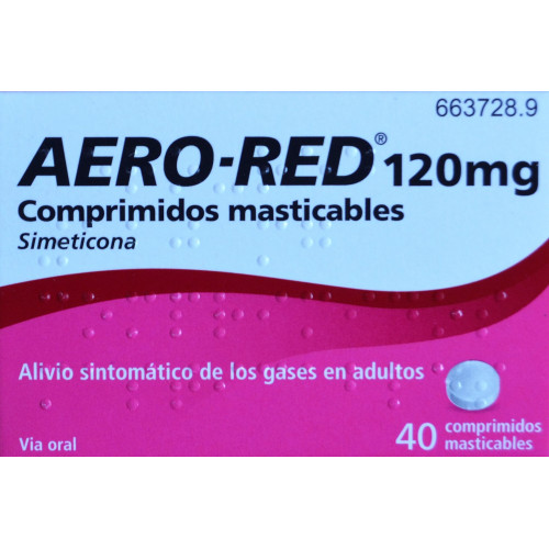 AERO-RED 120 MG 40 COMPRIMIDOS MASTICABLES URIACH