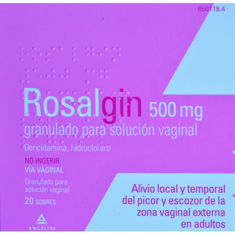 ROSALGIN 500 MG 20 SOBRES ANGELINI
