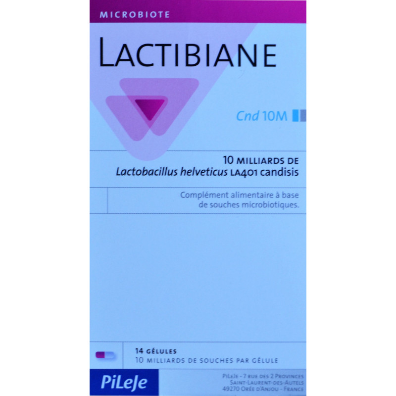 LACTIBIANE CND 10M 14 CÁPSULAS PILEJE