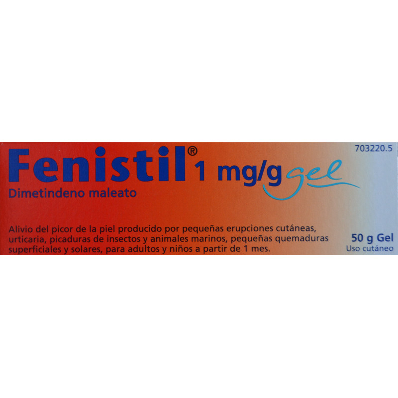 FENISTIL GEL 50 G NOVARTIS