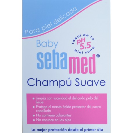 CHAMPÚ SUAVE 150 ML SEBAMED BABY