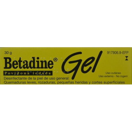 BETADINE GEL 30 G