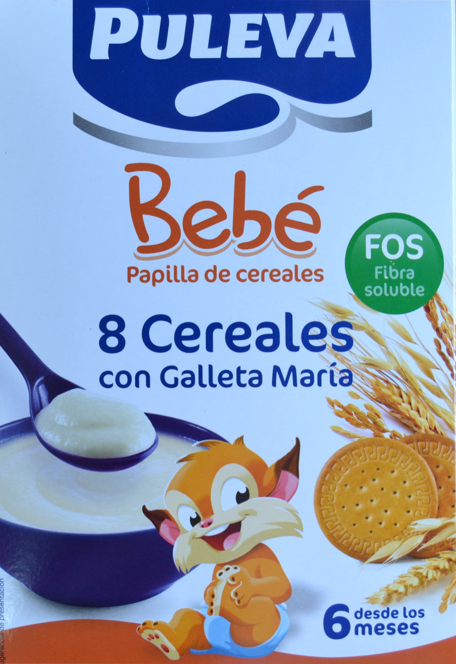 Blevit Superfibra 8 Cereales Con Galletas María 500g