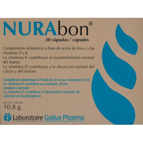 NURABON 30 CÁPSULAS LABORATOIRE GALIUX PHARMA