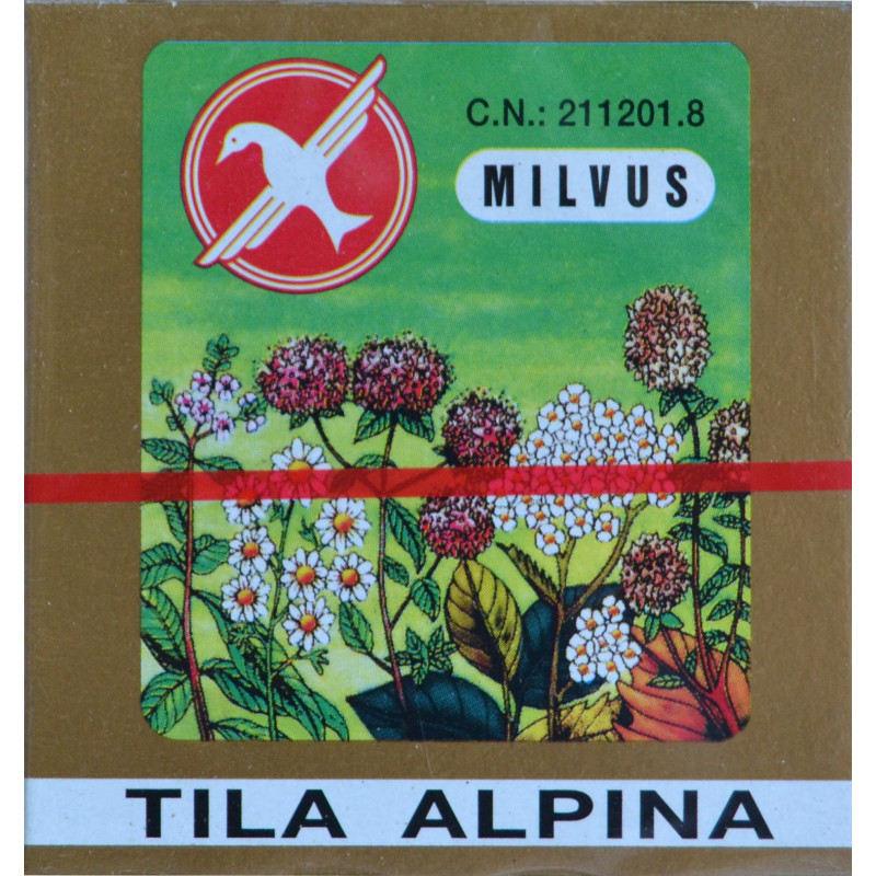 Milvus Tila Alpina Infusiones 10 Filtros