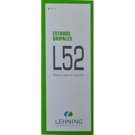 L52 ESTADOS GRIPALES 60 ML LEHNING