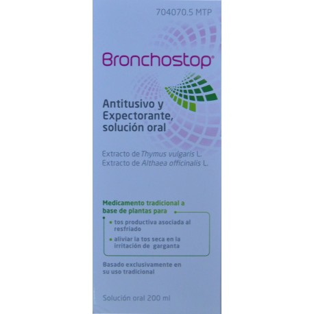 BRONCHOSTOP 200 ML OMEGA PHARMA