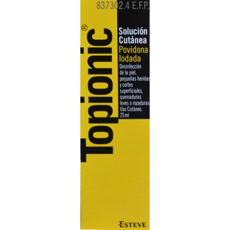 TOPIONIC SOLUCIÓN CUTÁNEA 25 ML ESTEVE