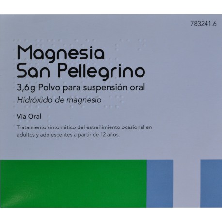 MAGNESIA SAN PELLEGRINO 20 SOBRES PARA SUSPENSIÓN ORAL