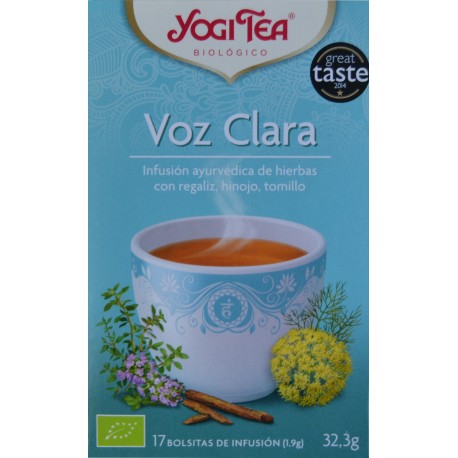 VOZ CLARA 17 BOLSITAS YOGI TEA