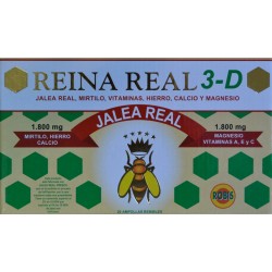 REINA REAL 3-D 20 AMPOLLAS ROBIS