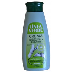 CREMA CORPORAL CON MANTECA DE KARITÉ 400 ML LÍNEA VERDE