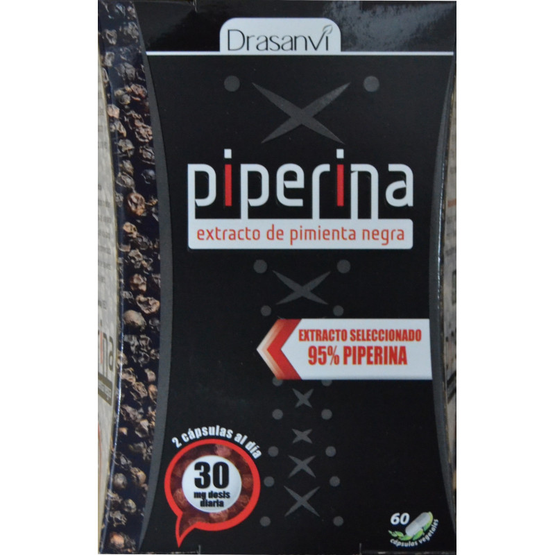 PIPERINA 60 CÁPSULAS VEGETALES DRASANVI