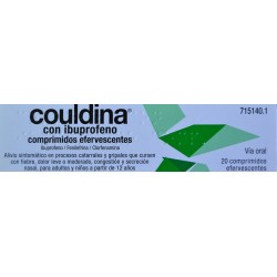 COULDINA CON IBUPROFENO 20 COMPRIMIDOS EFERVESCENTES ALTER