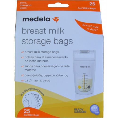 Nuk bolsas de leche materna 25 unidades