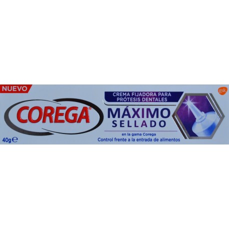COREGA MÁXIMO SELLADO 40 G