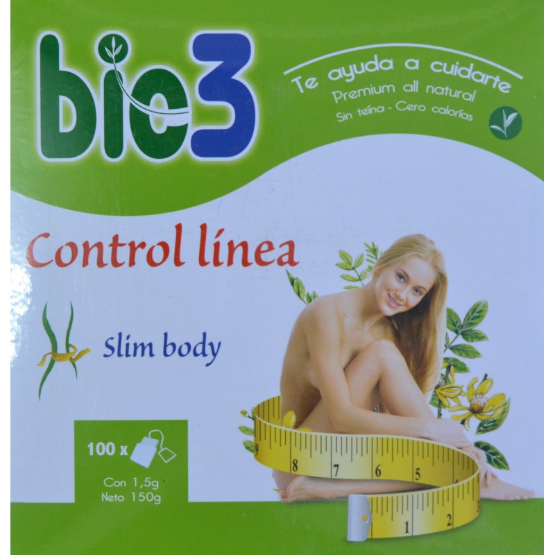 CONTROL LÍNEA SLIM BODY 100 INFUSIONES BIO 3 - Farmacia Anna Riba