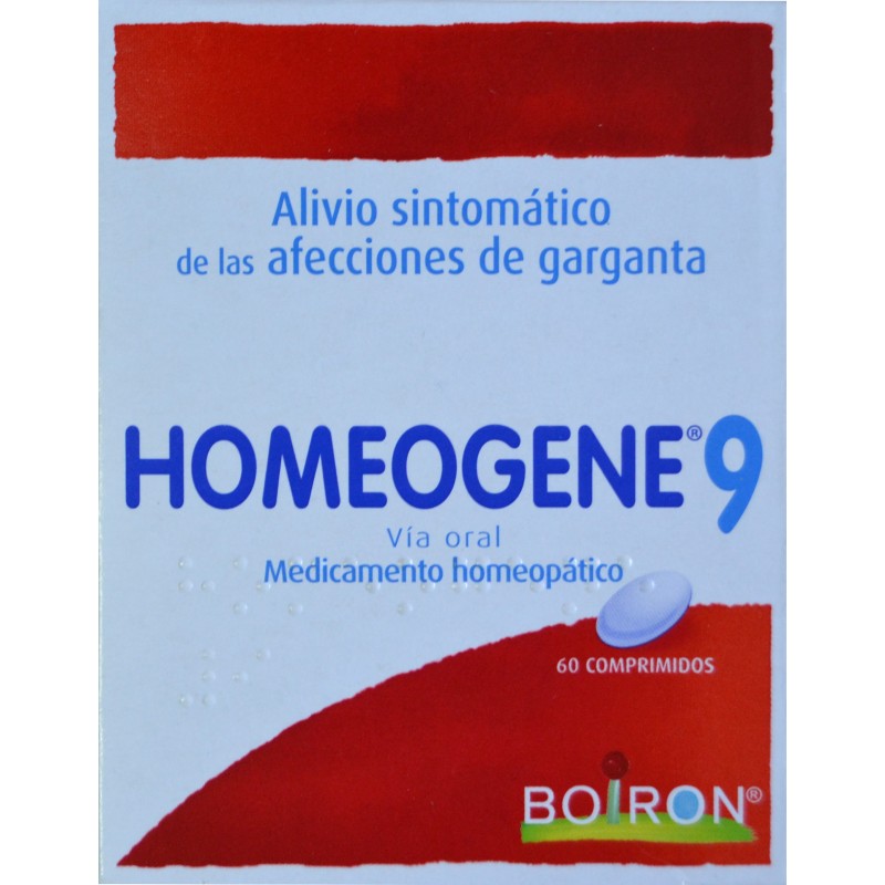 HOMEOGENE 9 60 COMPRIMIDOS BOIRON - Farmacia Anna Riba