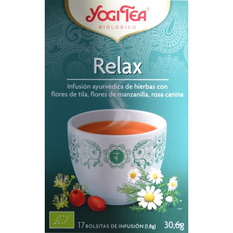 RELAX 17 BOLSITAS DE INFUSIÓN YOGI TEA