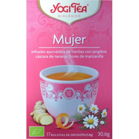 MUJER 17 BOLSITAS YOGI TEA