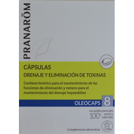 OLEOCAPS 8 DEPURACIÓN 30 CÁPSULAS PRANAROM