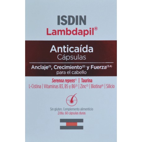 LAMBDAPIL ANTICAÍDA 60 CÁPSULAS ISDIN