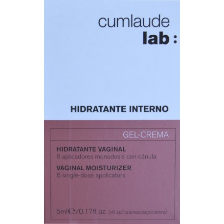 HIDRATANTE INTERNO 6 APLICADORES MONODOSIS CON CÁNULA CUMLAUDE LAB